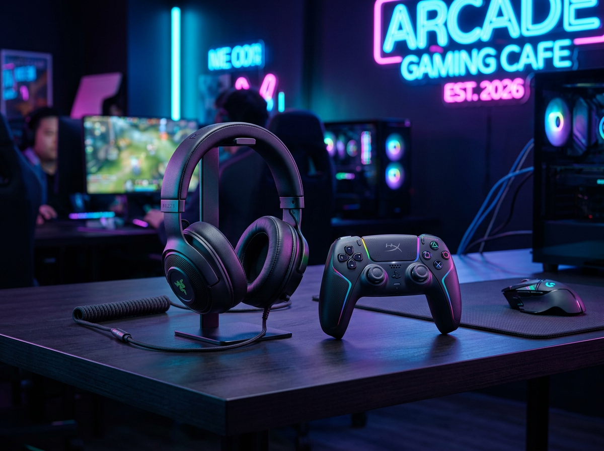 Accesorios juegos premium headset controller Ranviku